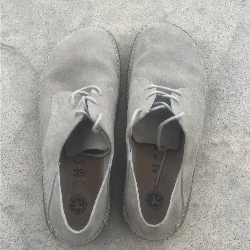 Birkenstock Uppsala Low Men's Taupe Suede Sneaker Shoe Size 43/10 - Picture 5 of 8
